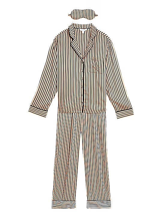 Tailored Striped Longline Waistcoat