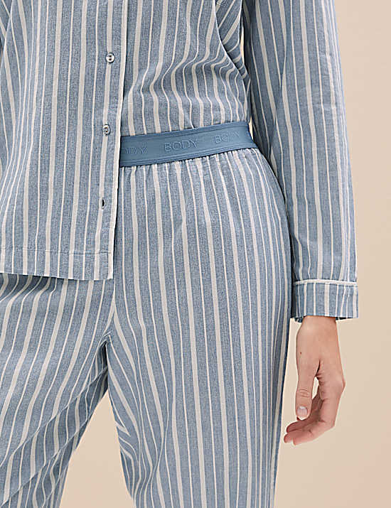 Tailored Striped Longline Waistcoat