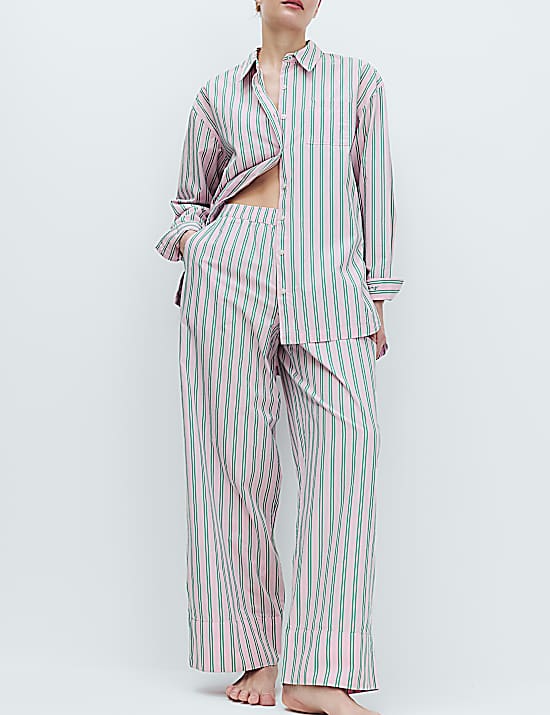 Tailored Striped Longline Waistcoat