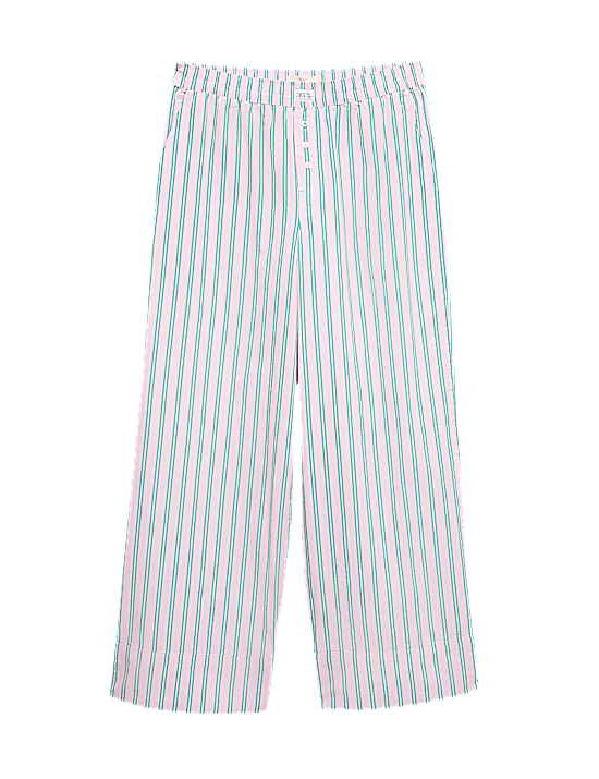 Tailored Striped Longline Waistcoat