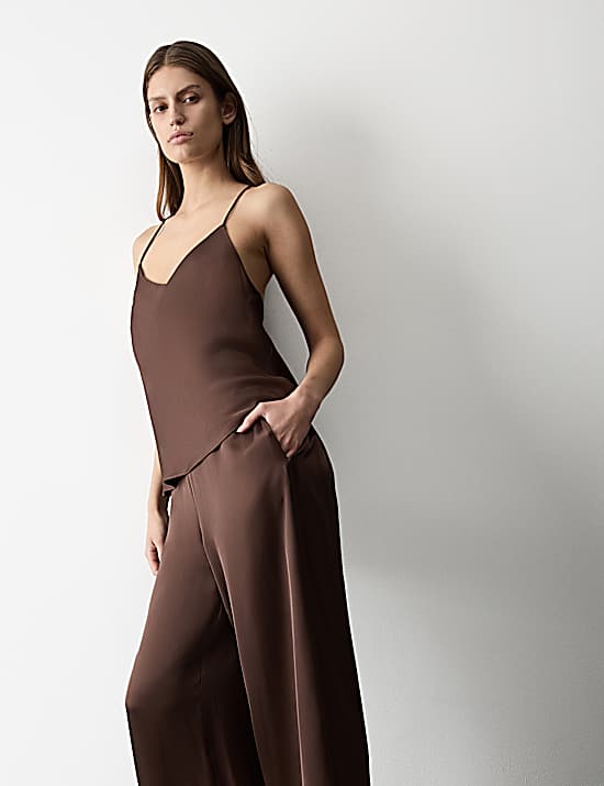 Tailored Striped Longline Waistcoat