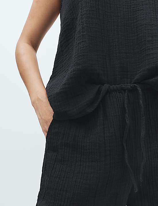Tailored Striped Longline Waistcoat