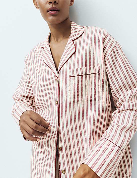 Tailored Striped Longline Waistcoat