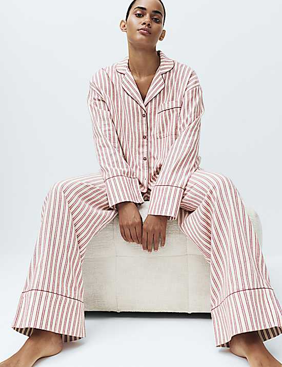 Tailored Striped Longline Waistcoat