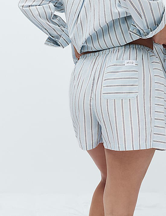Tailored Striped Longline Waistcoat