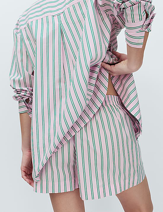 Tailored Striped Longline Waistcoat