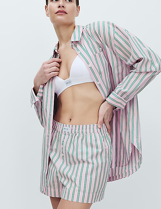 Tailored Striped Longline Waistcoat