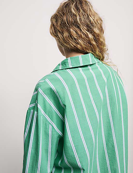 Tailored Striped Longline Waistcoat