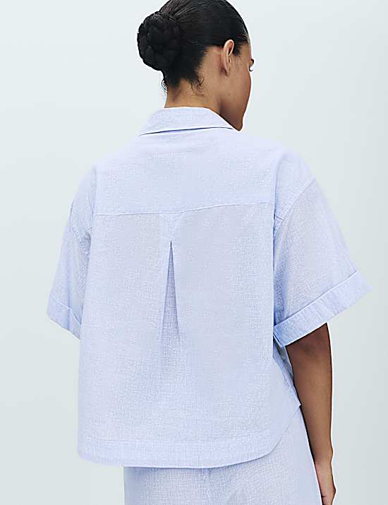 Tailored Striped Longline Waistcoat