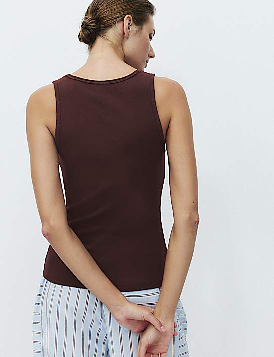 Tailored Striped Longline Waistcoat