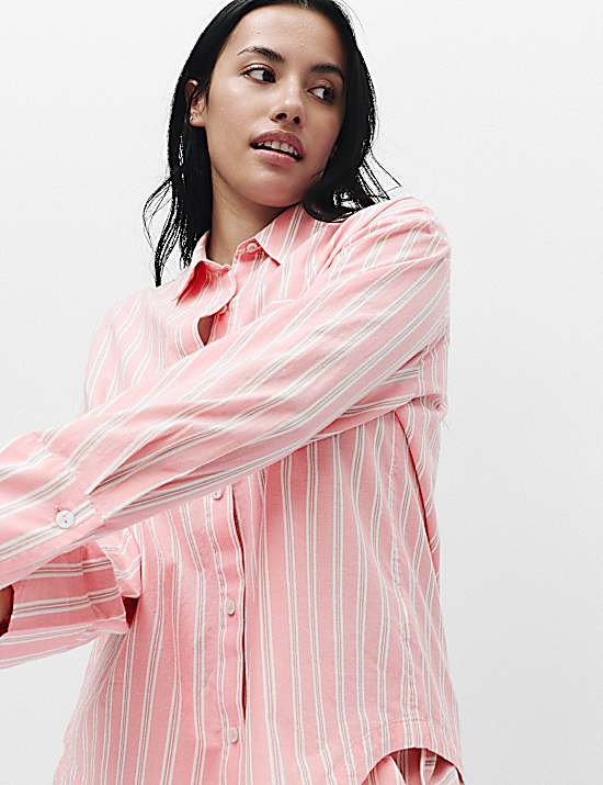 Tailored Striped Longline Waistcoat