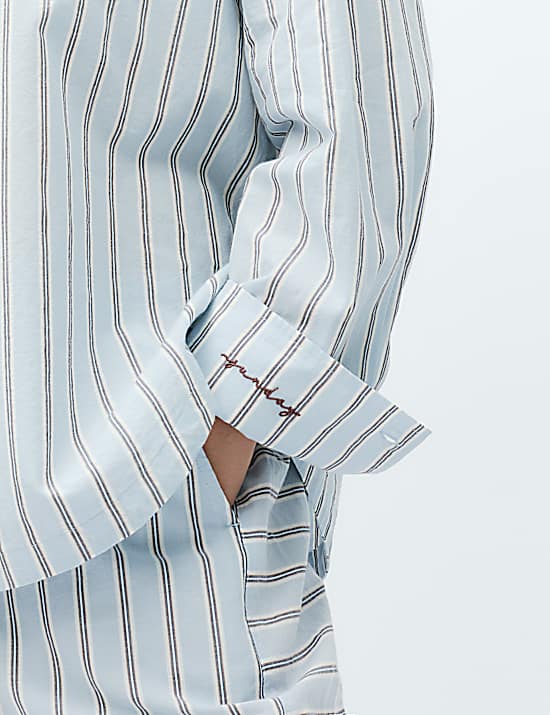 Tailored Striped Longline Waistcoat