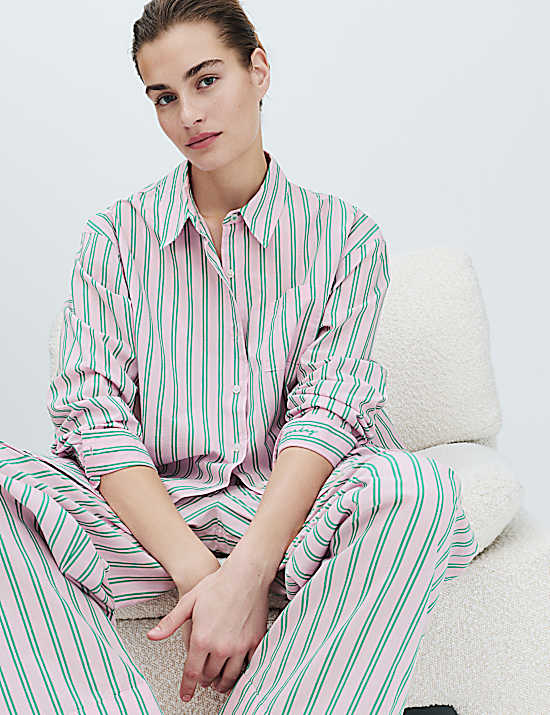 Tailored Striped Longline Waistcoat