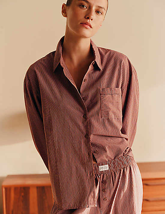 Tailored Striped Longline Waistcoat