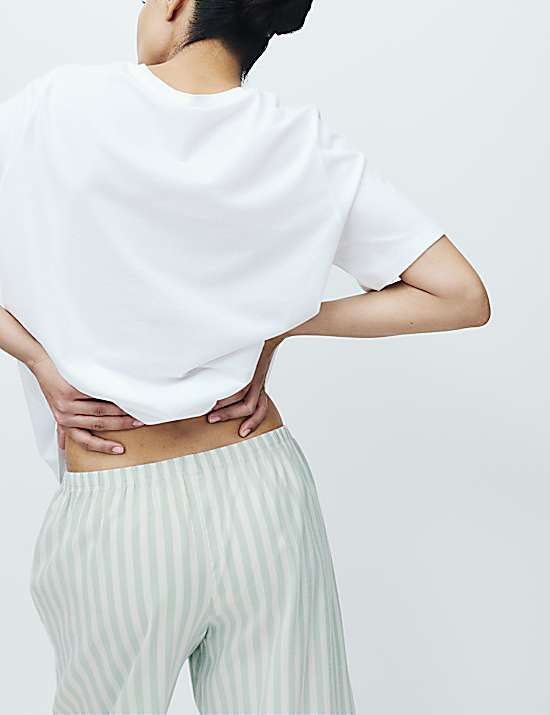Tailored Striped Longline Waistcoat