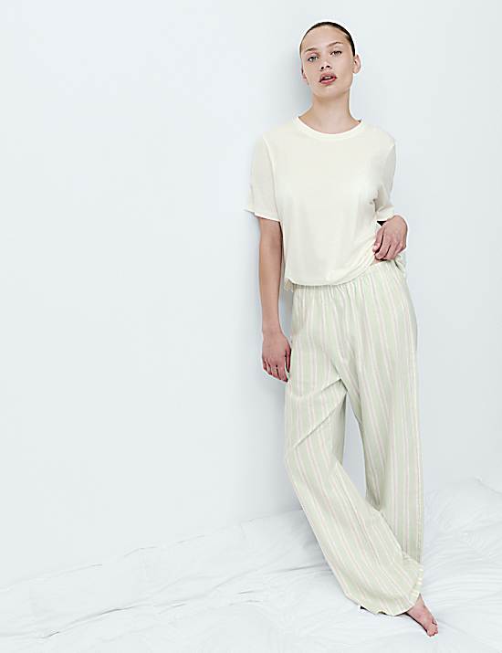 Tailored Striped Longline Waistcoat