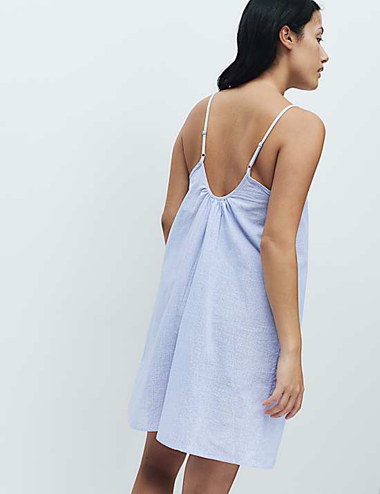 Tailored Striped Longline Waistcoat