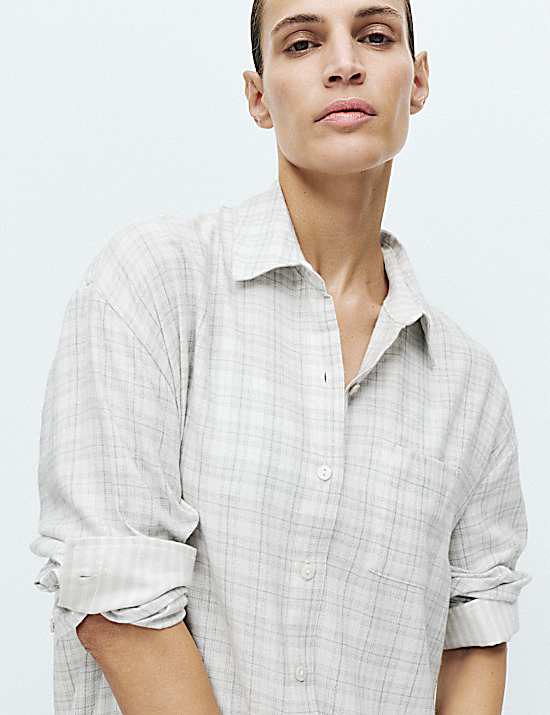 Tailored Striped Longline Waistcoat