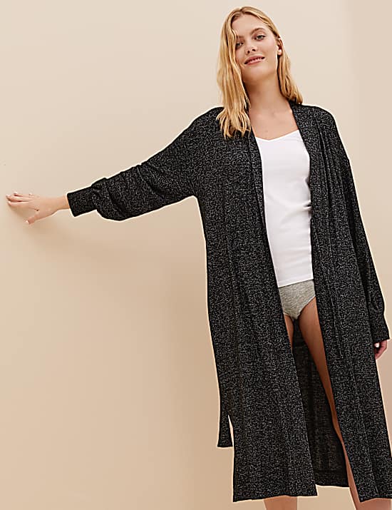 Tailored Striped Longline Waistcoat