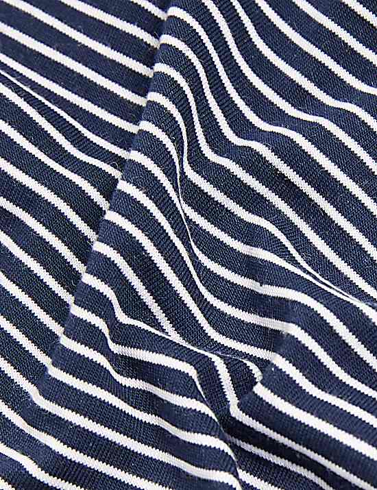 Tailored Striped Longline Waistcoat