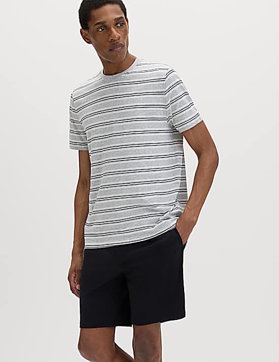 Tailored Striped Longline Waistcoat