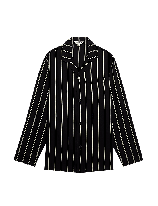 Tailored Striped Longline Waistcoat