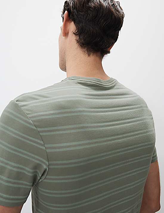 Tailored Striped Longline Waistcoat