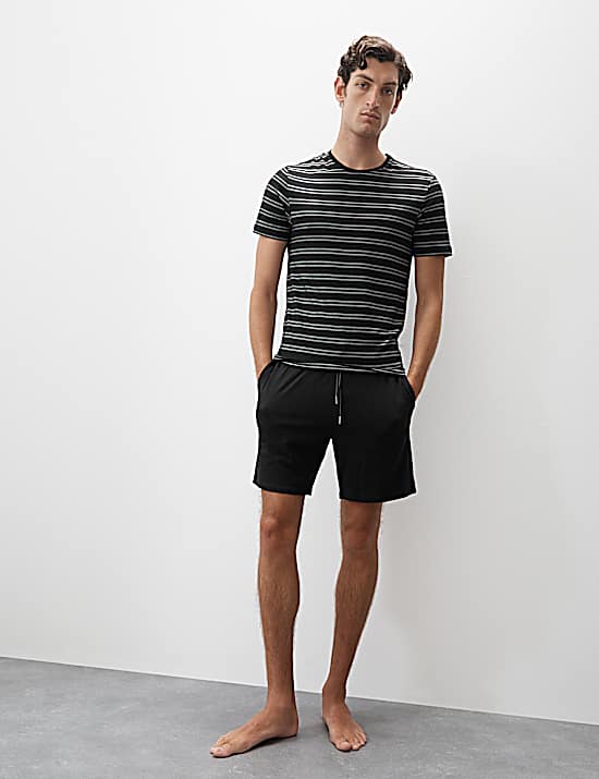 Tailored Striped Longline Waistcoat