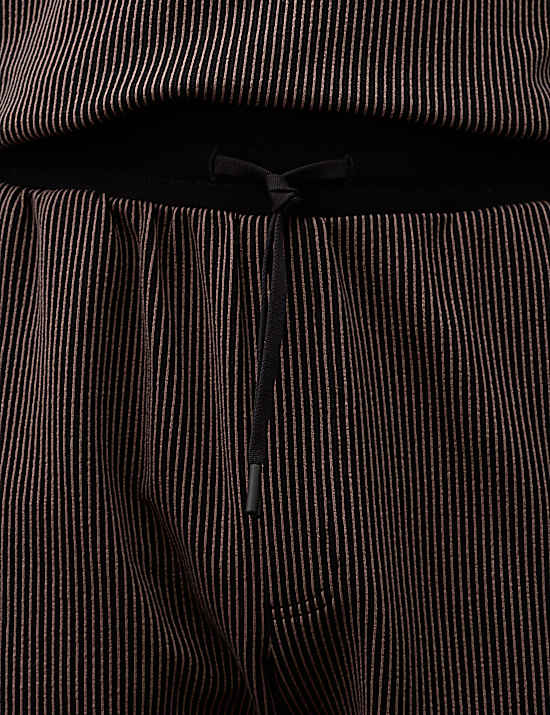 Tailored Striped Longline Waistcoat