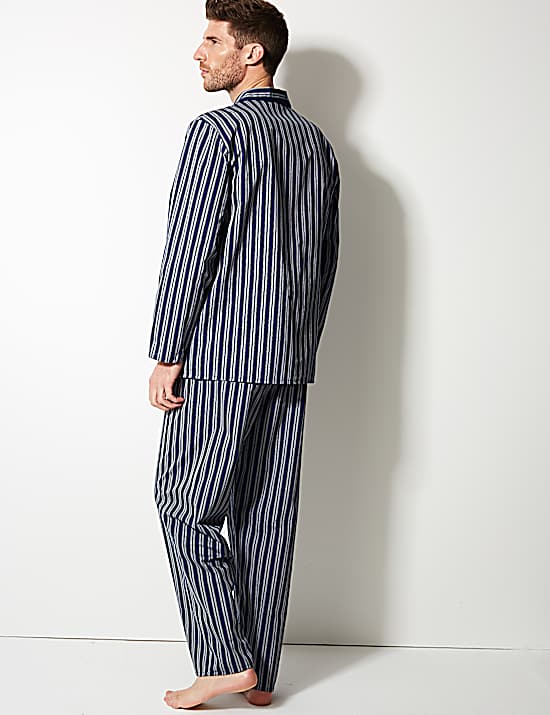 Tailored Striped Longline Waistcoat