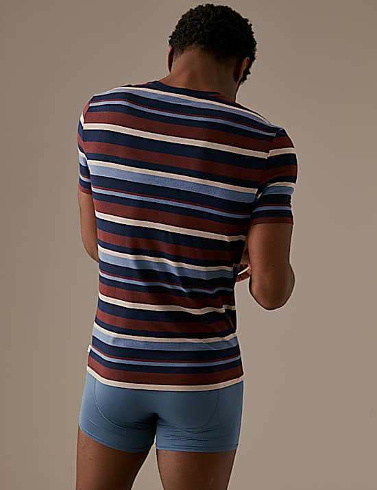 Tailored Striped Longline Waistcoat
