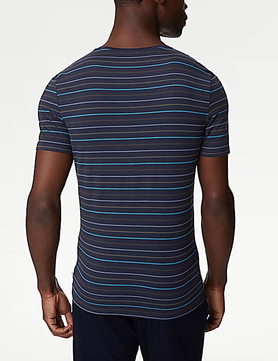 Tailored Striped Longline Waistcoat