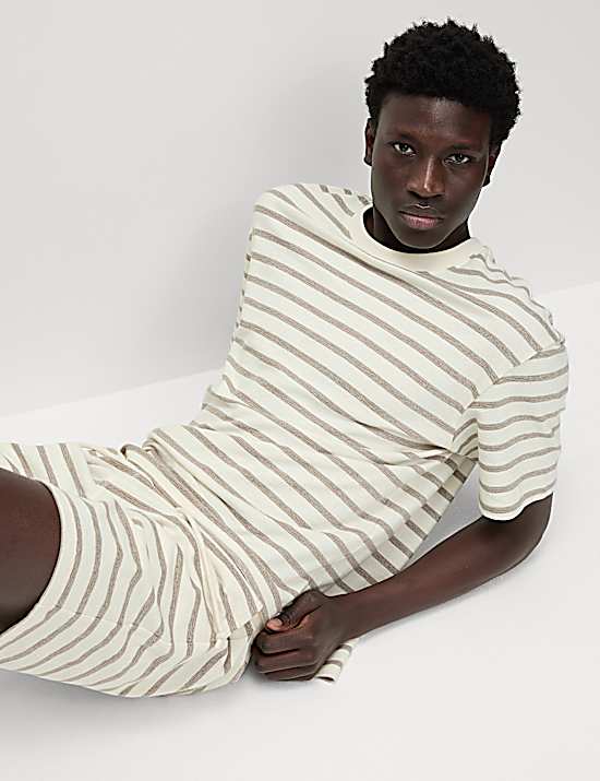 Tailored Striped Longline Waistcoat