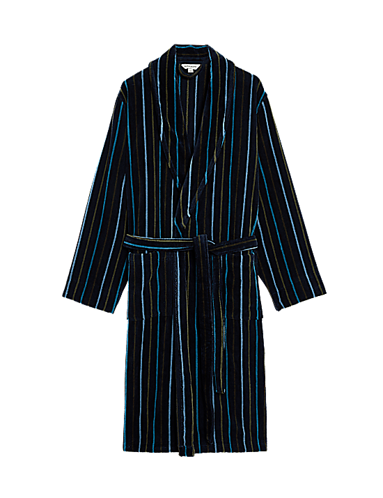 Tailored Striped Longline Waistcoat