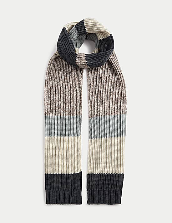 Tailored Striped Longline Waistcoat