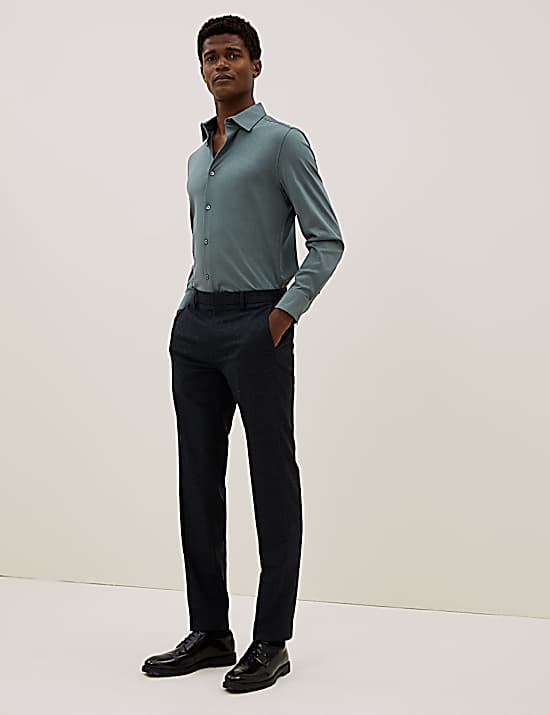 Tailored Striped Longline Waistcoat
