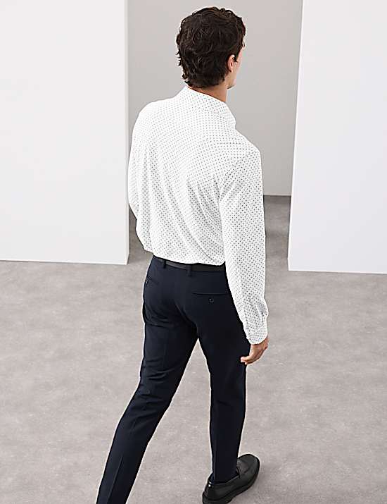 Tailored Striped Longline Waistcoat