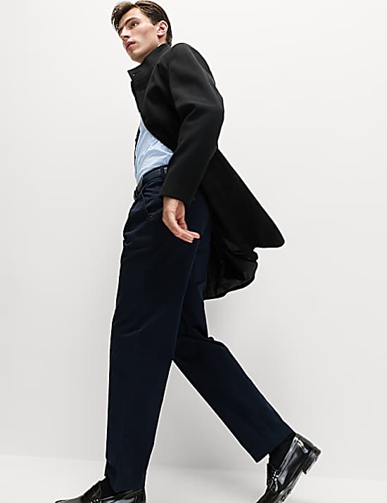 Tailored Striped Longline Waistcoat