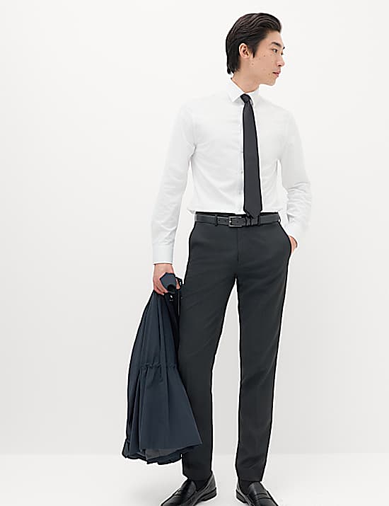 Tailored Striped Longline Waistcoat