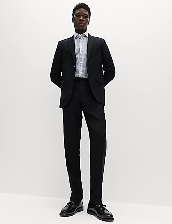 Tailored Striped Longline Waistcoat