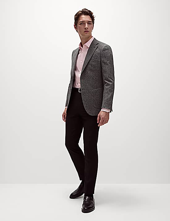 Tailored Striped Longline Waistcoat