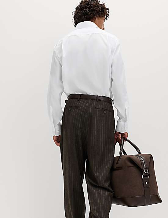 Tailored Striped Longline Waistcoat