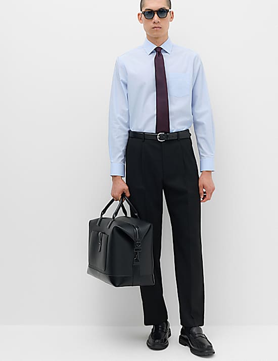 Tailored Striped Longline Waistcoat