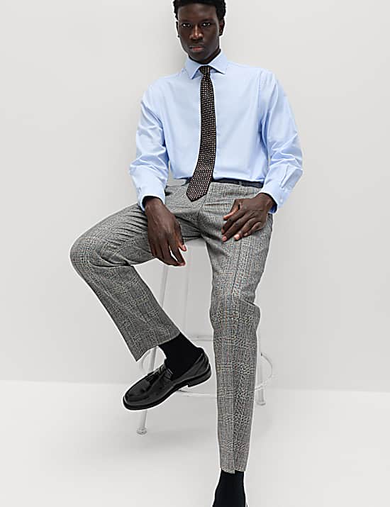 Tailored Striped Longline Waistcoat