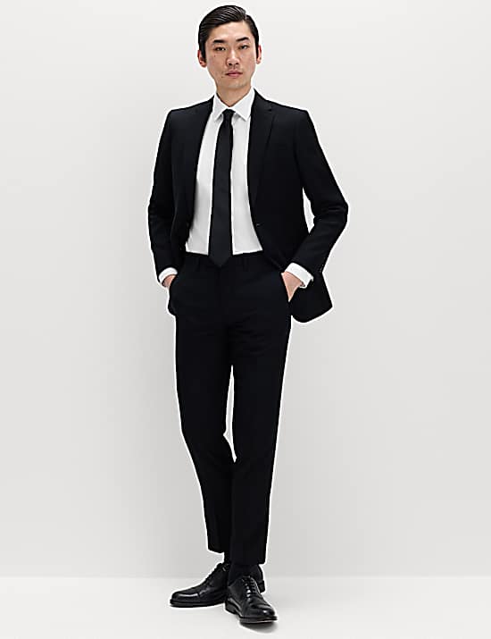 Tailored Striped Longline Waistcoat