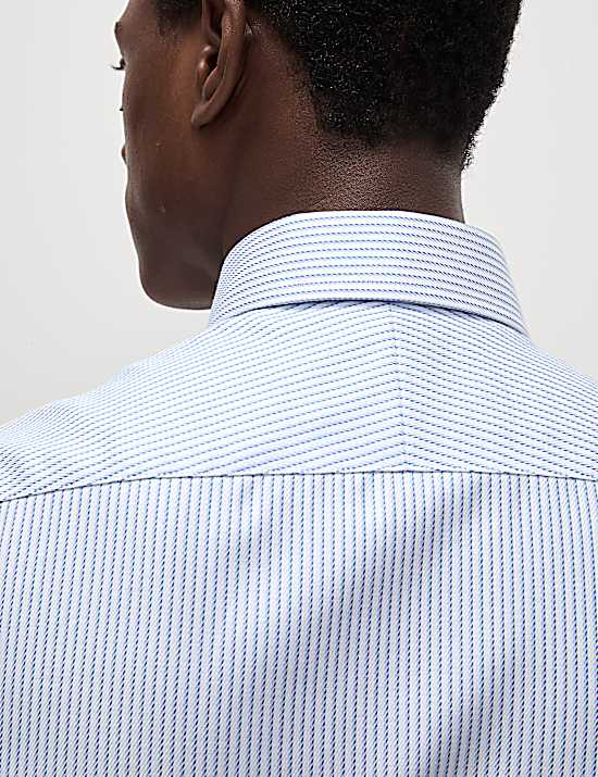 Tailored Striped Longline Waistcoat