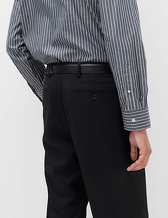 Tailored Striped Longline Waistcoat