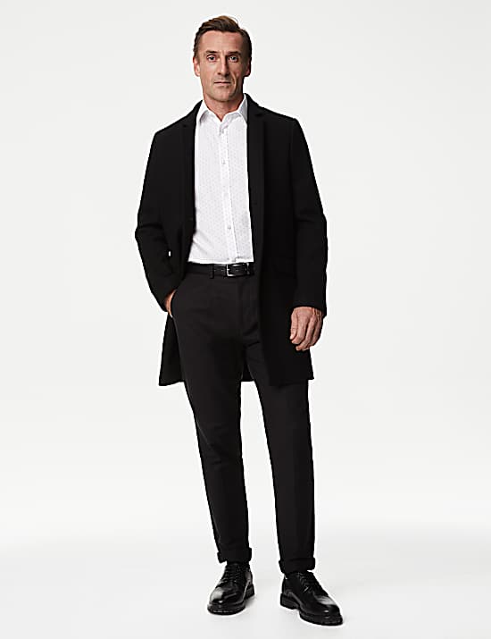 Tailored Striped Longline Waistcoat