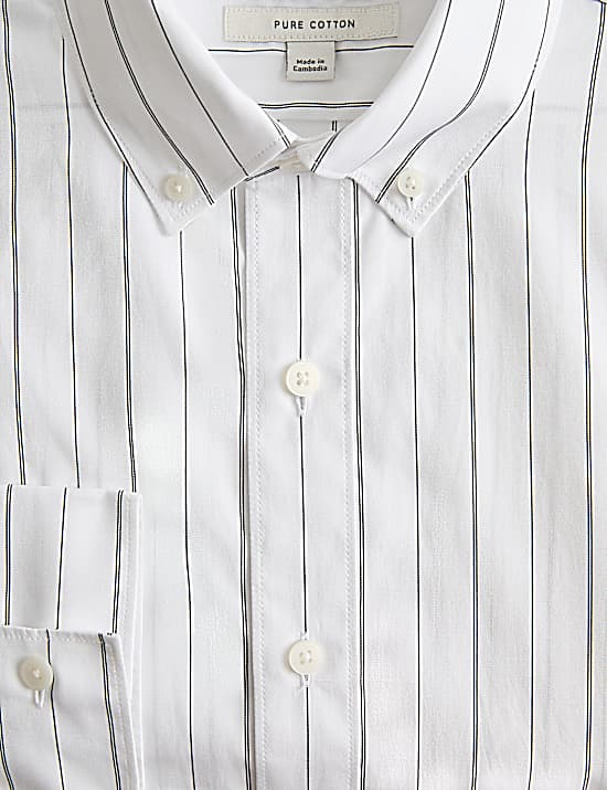Tailored Striped Longline Waistcoat
