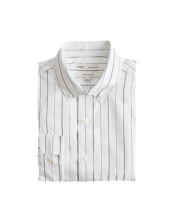 Tailored Striped Longline Waistcoat